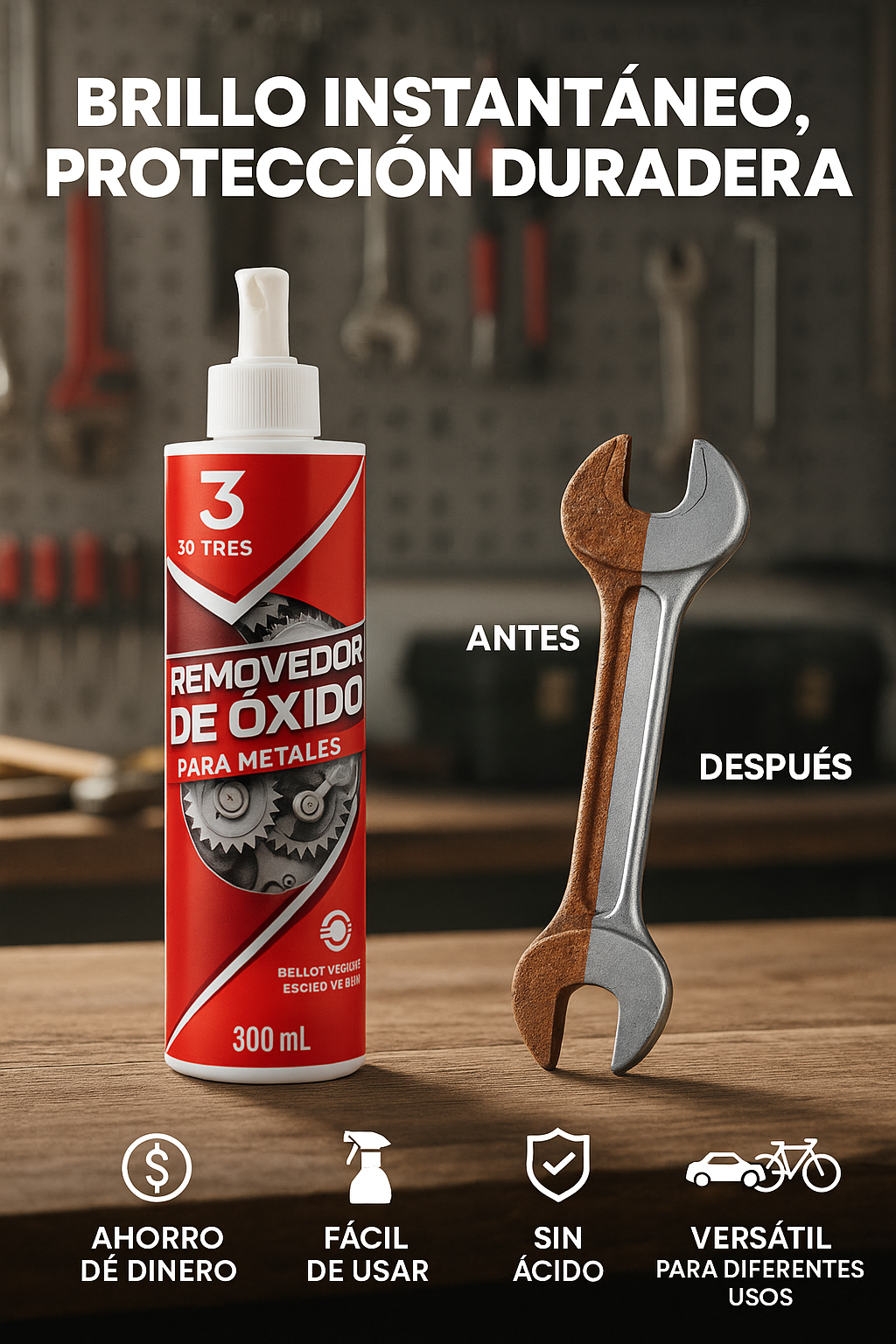 Removerdor de Óxido 3D™